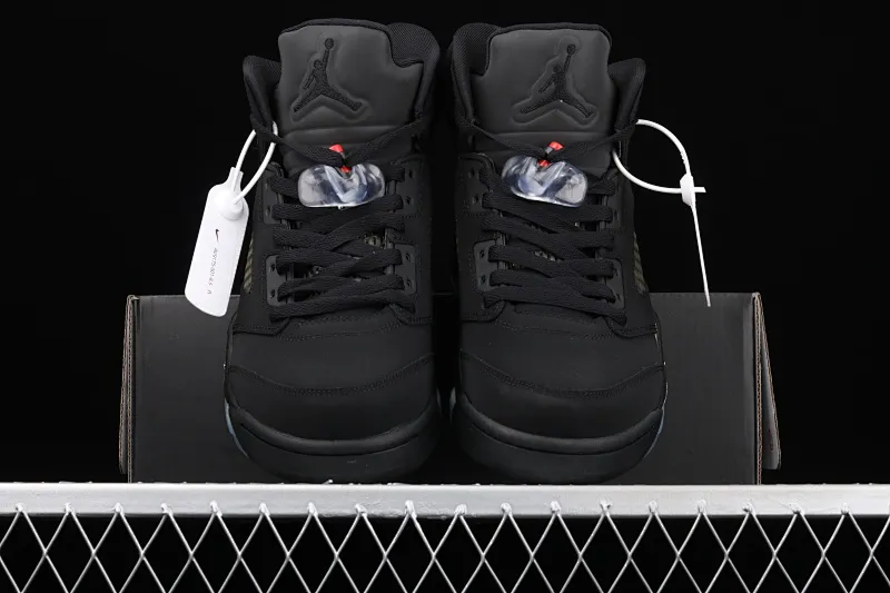 All categories Air Jordan Jordan series basketball shoes Air Jordan 5 J version Air Jordan 5 OG "Black Metallic" AJ5 Joe 5 black silver AV9175-001